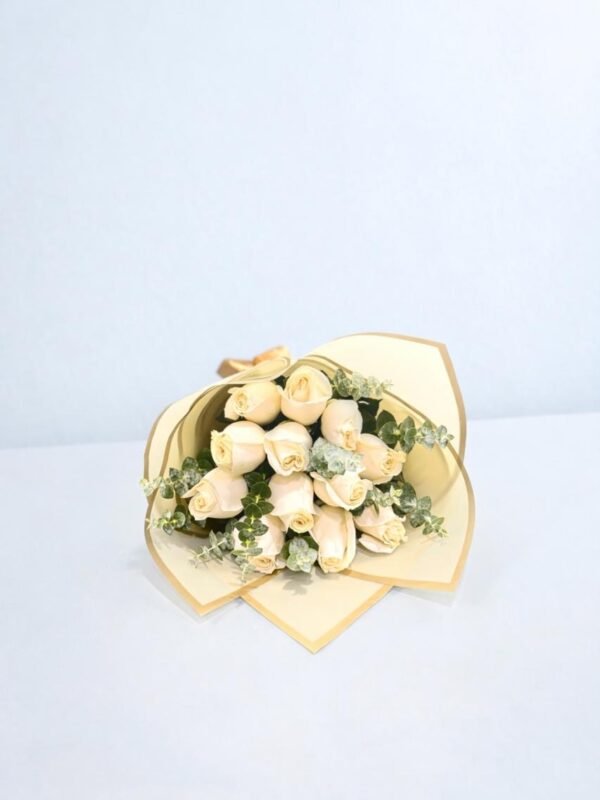 Luz serena (12 rosas)