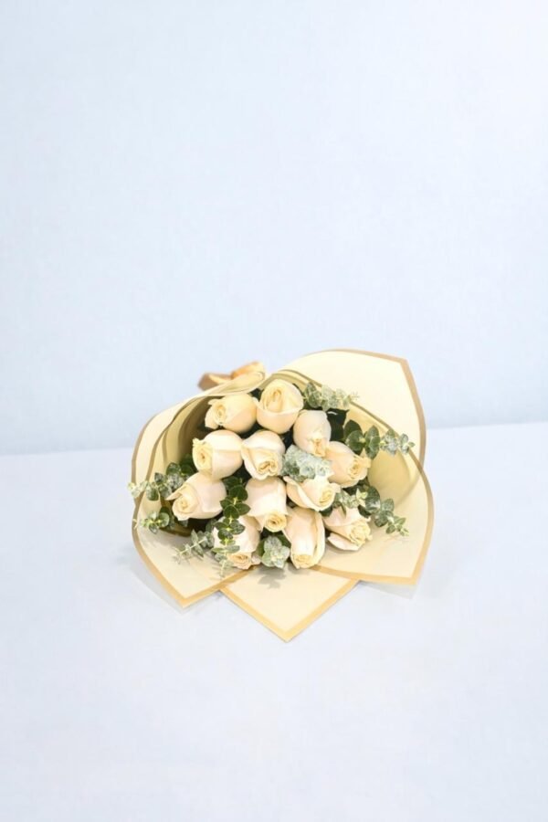 Luz serena (12 rosas)