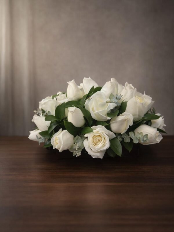 Honra y gratitud (24 rosas)