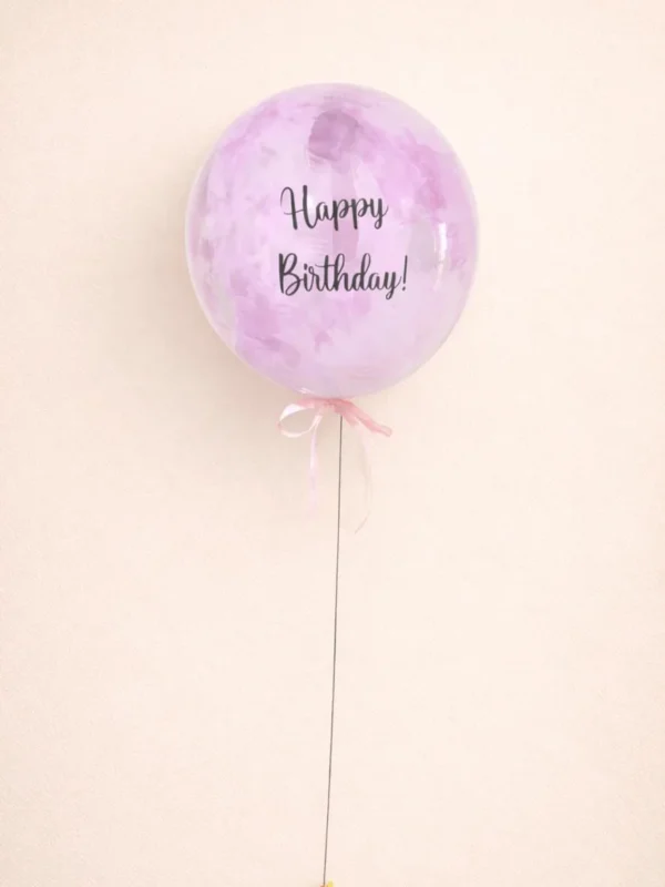 Globo Burbuja “Happy Birthday”