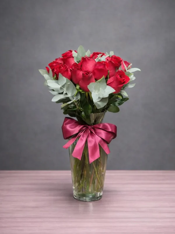 Pasión eterna (24 rosas)