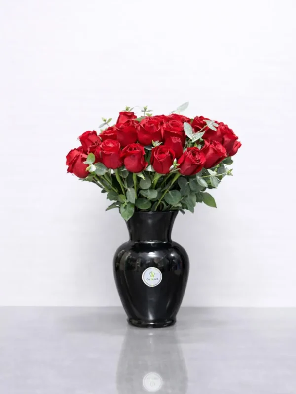 Fuego del amor (50 rosas)