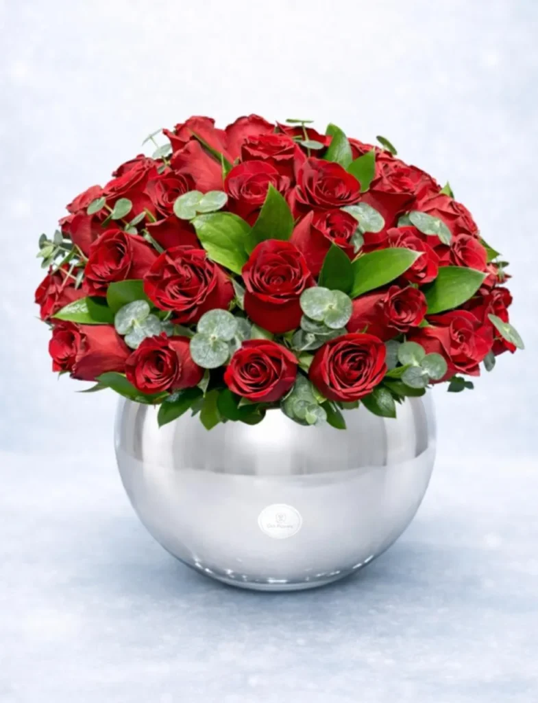 Rubí en oro (50 rosas)
