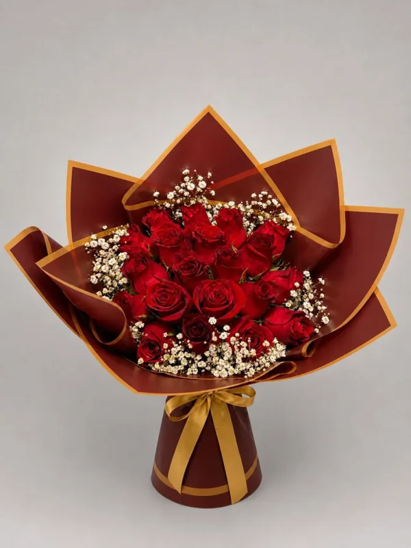Aura de encanto (24 rosas)