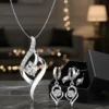 Gemini_Generated_Image_f2wozrf2wozrf2wo Conjunto De Joyas De Plata 925 Para Mujer En Forma De Corazón