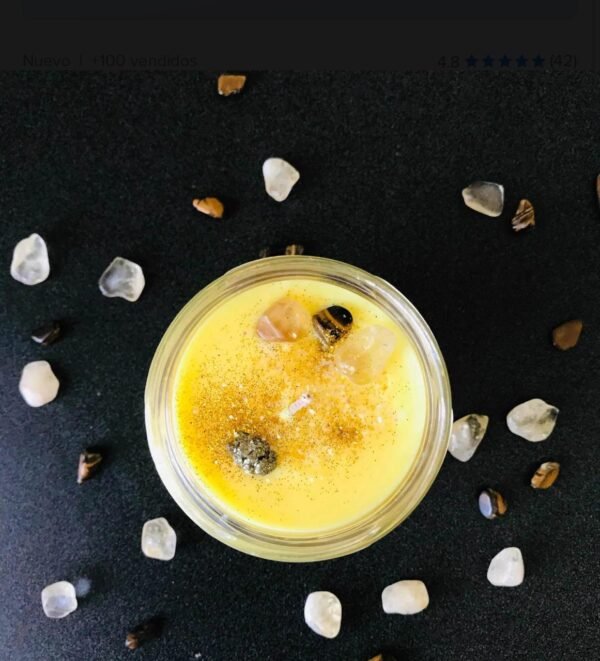 IMG_0402 Vela Aromática De Soya. Abundancia. 290g | Comunidad 118