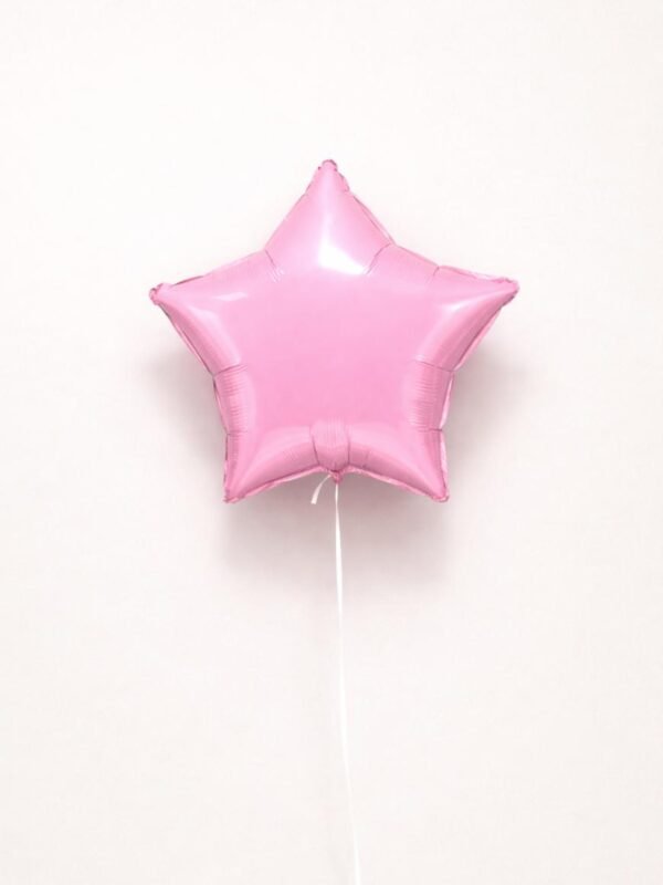 Globo estrella rosa (18 pulgadas)