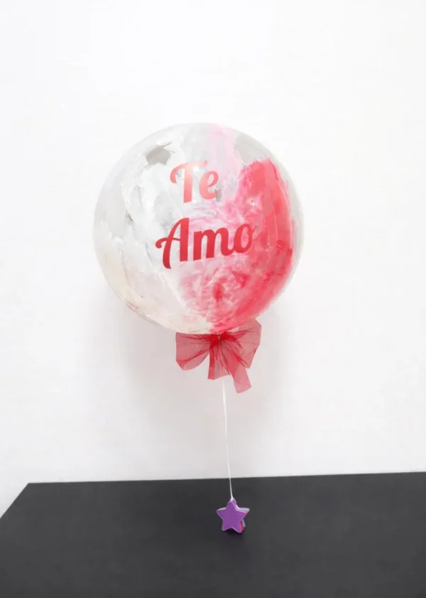 Globo burbuja "Te amo"
