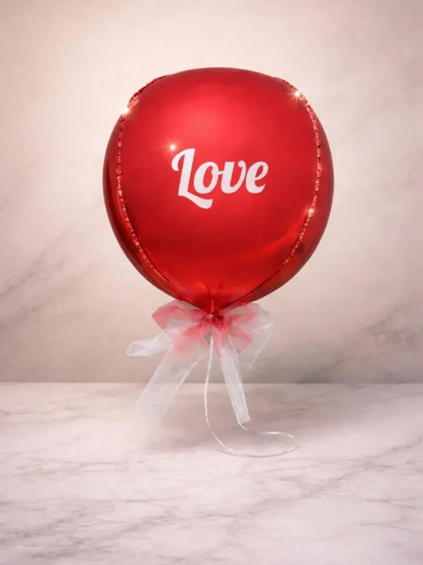 Globo rojo "Love"