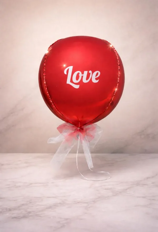 Globo rojo "Love"