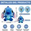 Stitch/Ángela Peluche 35 Cm - Kawaii Azul