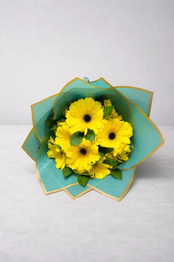 Luz amarilla (10 gerberas)