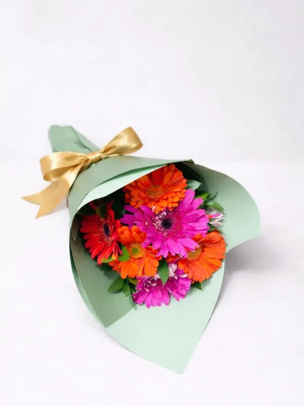 Energía floral (9 gerberas)
