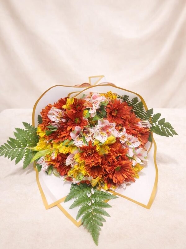 Fiesta dorada (20 alstromeria)