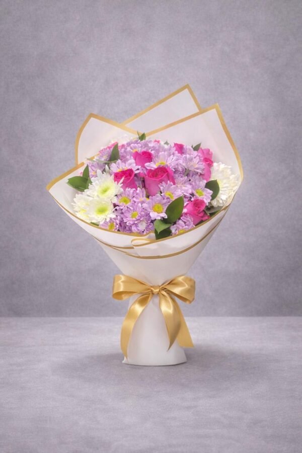 7c98ba01-b9f0-4d20-b425-cdef65e10866 Mil gracias (10 Rosas y 14 margaritas)