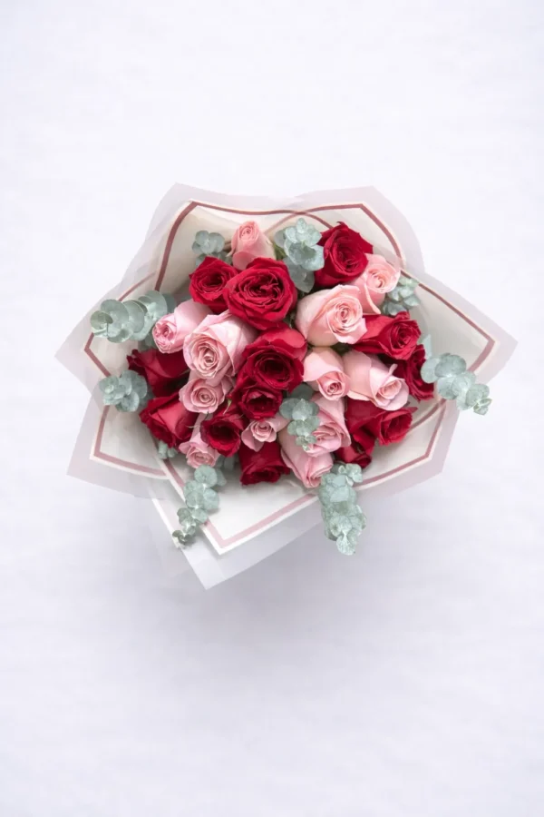 Ramo 24 rosas de colores