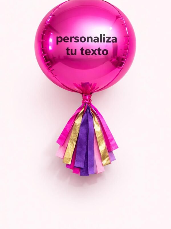 Globo Orbz Rosa fiusha 4D