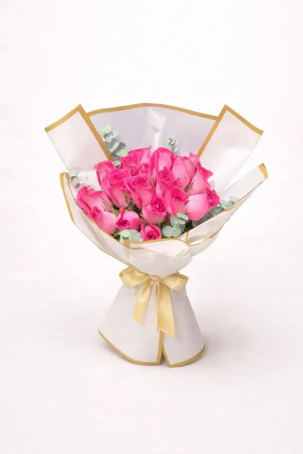Amor que apertura (18 rosas)
