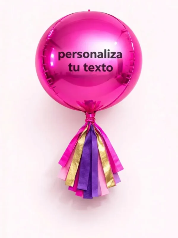 Globo Orbz Rosa fiusha 4D