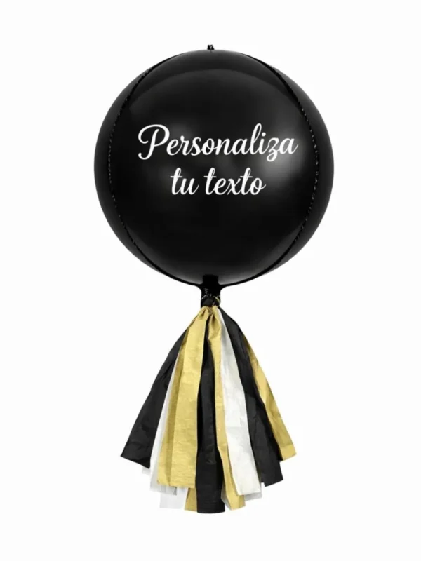 Globo Orbz negro 4D