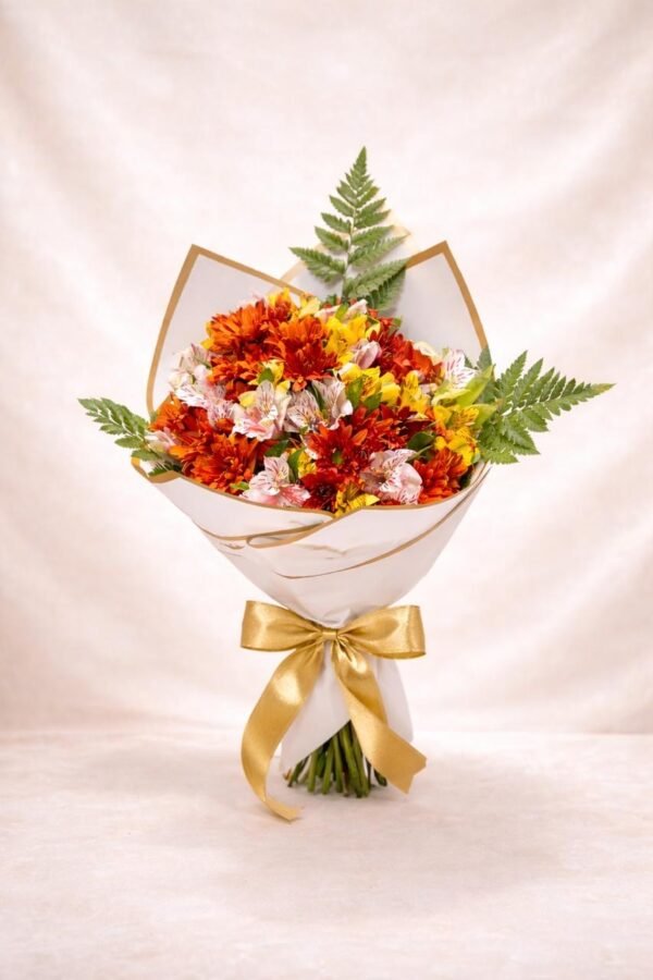 Fiesta dorada (20 alstromeria)